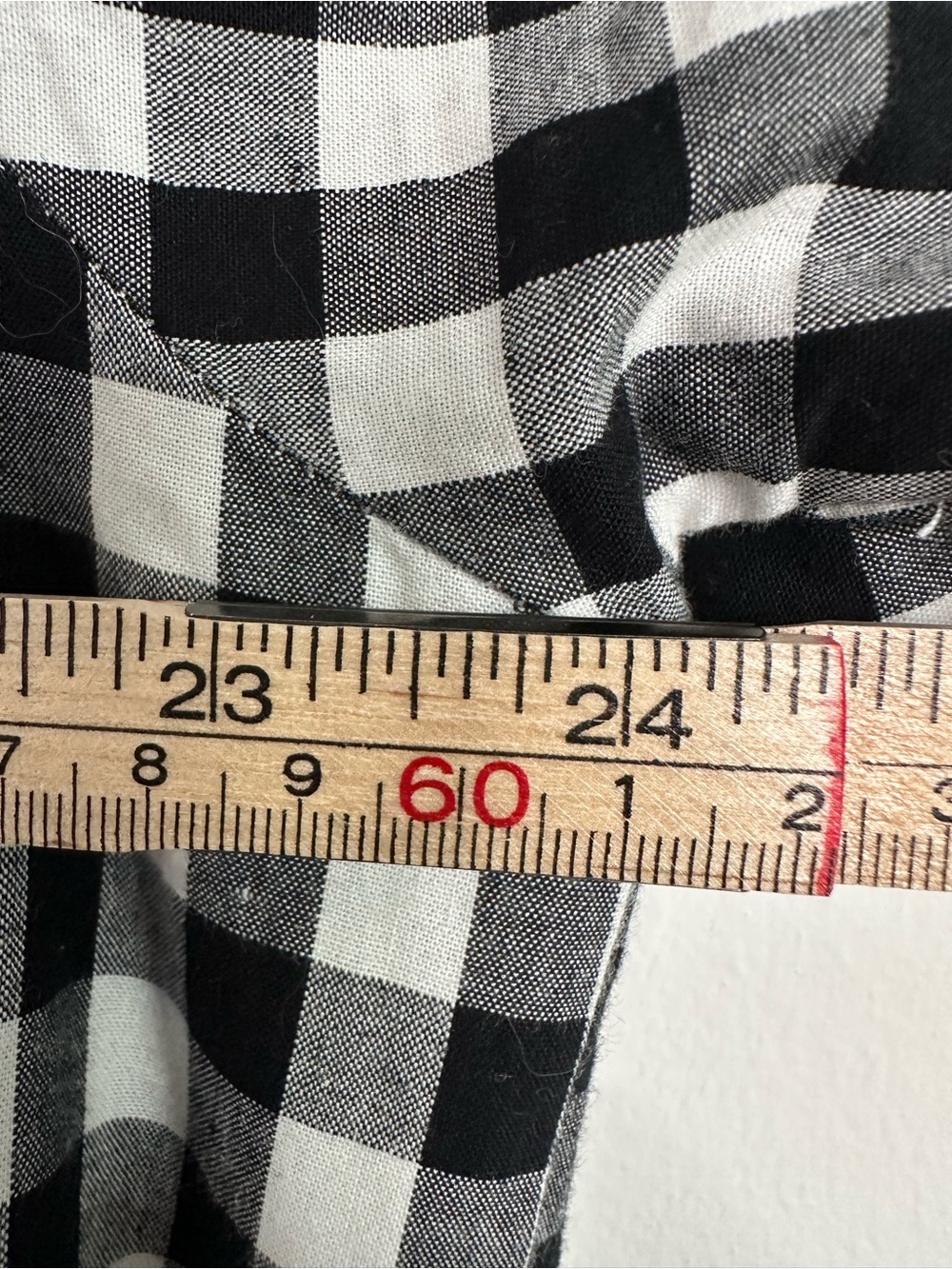 Black & White Gingham Cotton Maxi Dress Cottageco… - image 14